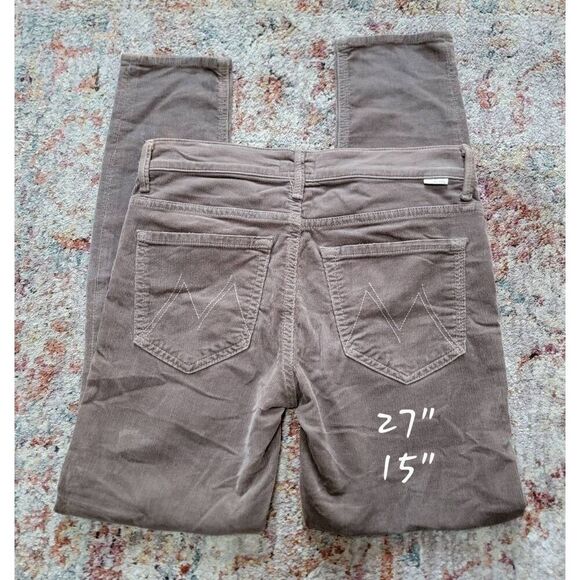 Mother Corduroy Skinny Pants 26 - Picture 3 of 7
